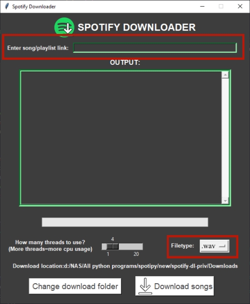GitHub spotify-downloader