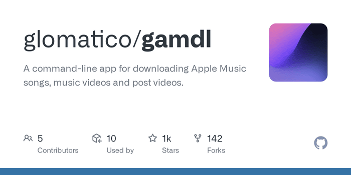 Glomatico Apple Music Downloader