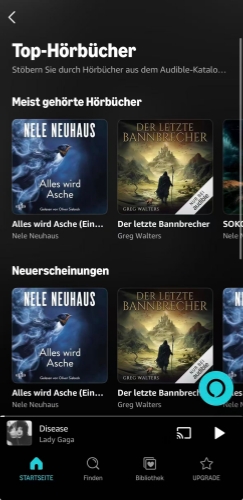 Hörbücher in Amazon Music