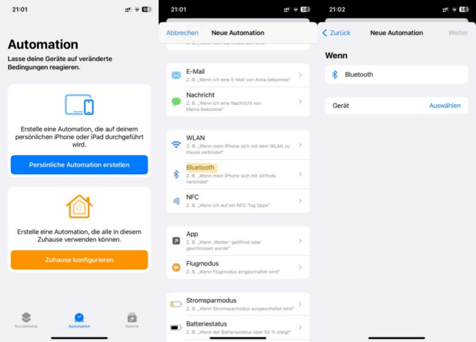iPhone Autoplay deaktivieren durch Kurzbefehle