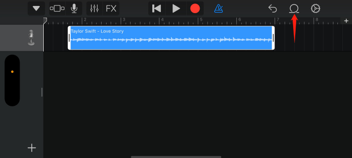 Loop-Browser in GarageBand