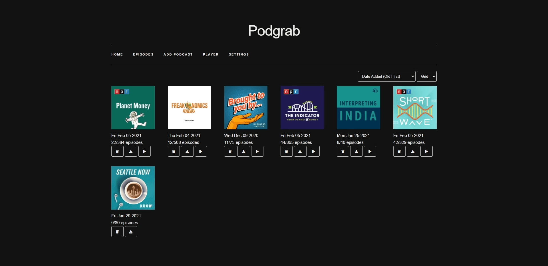 Mit Podgrab Spotify Podcast kostenlos downloaden