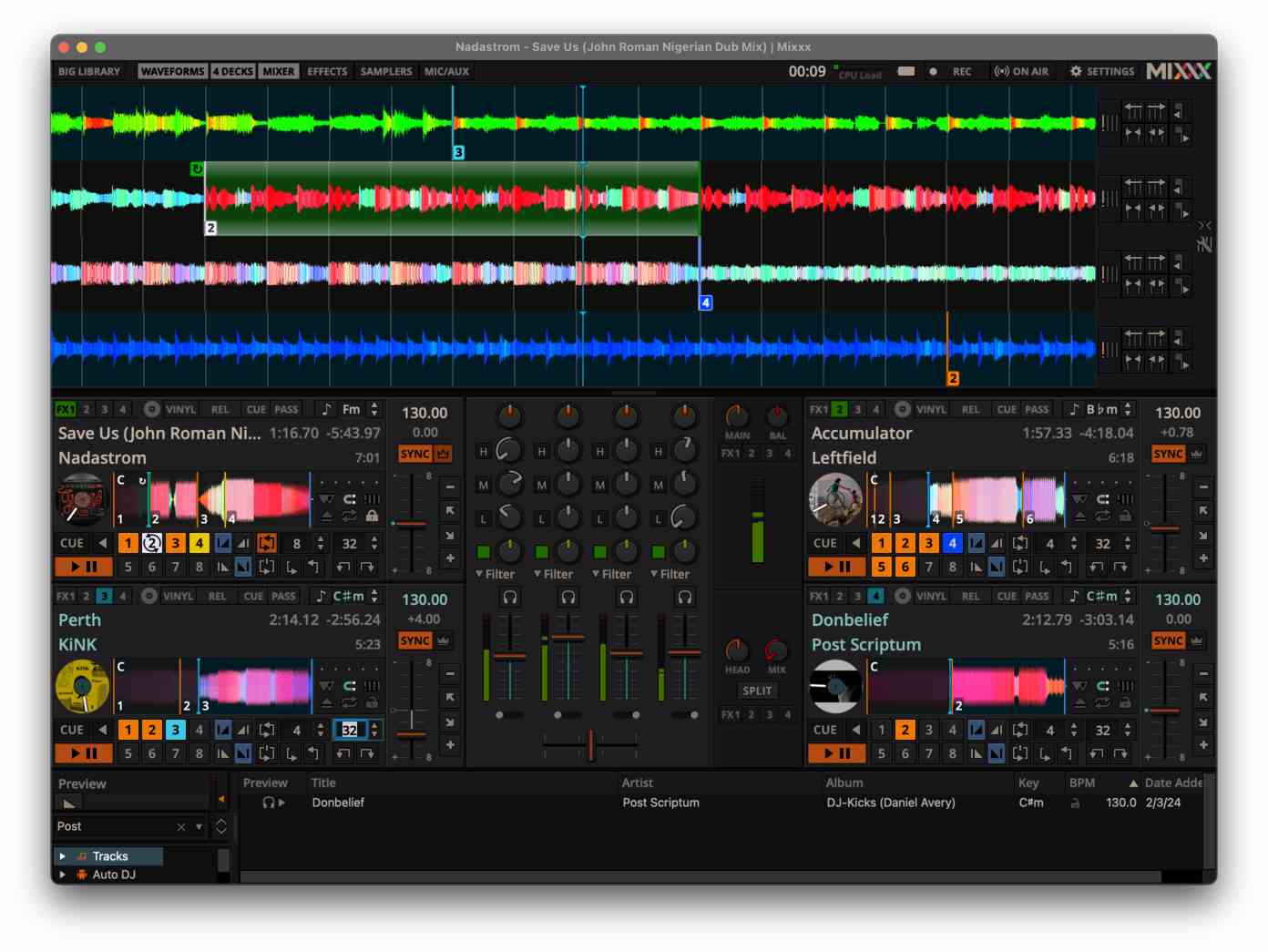 Mixxx DJ-App