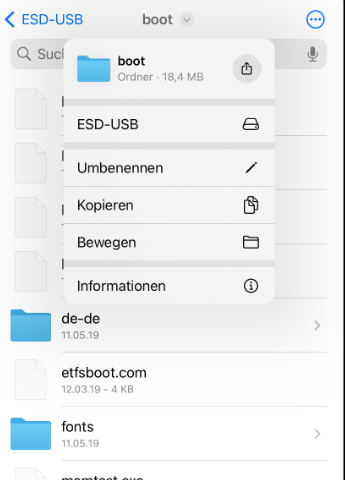 MP3-Dateien von iPhone auf einen USB-Stick bewegen