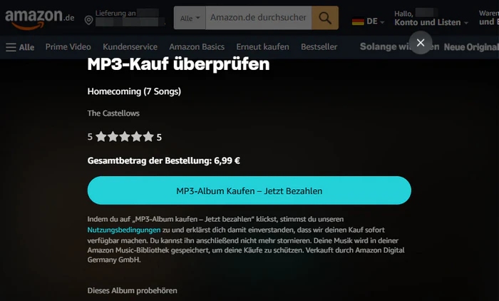 Musik bei Amazon Music kaufen