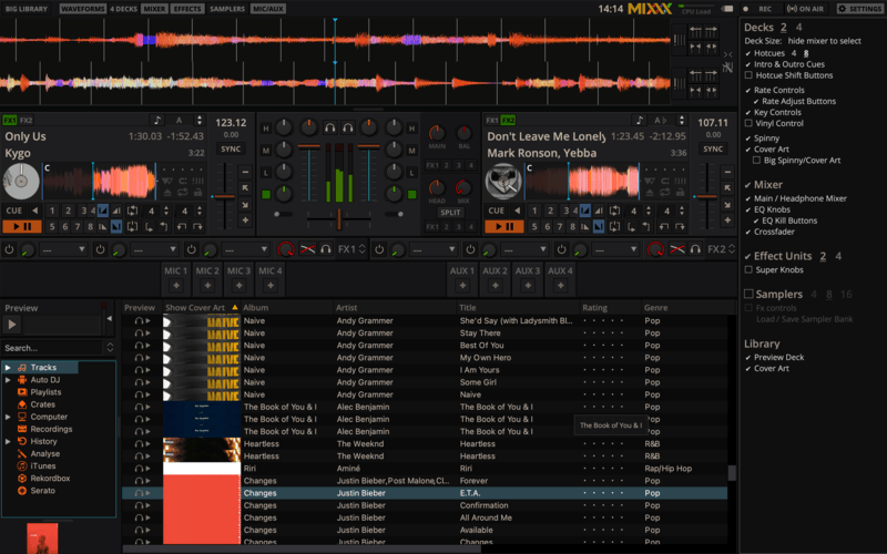Open-Source Spotify DJ Software Mixxx