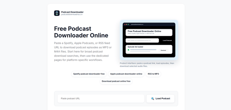 Podcast Download RSS