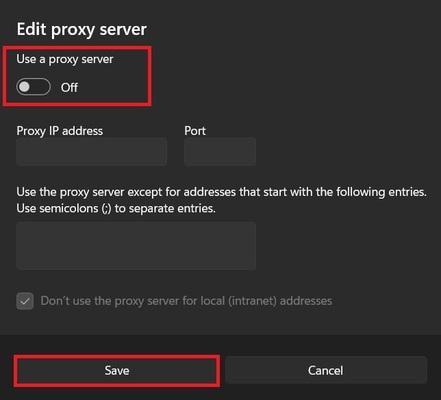 Proxy-Server unter Windows deaktivieren