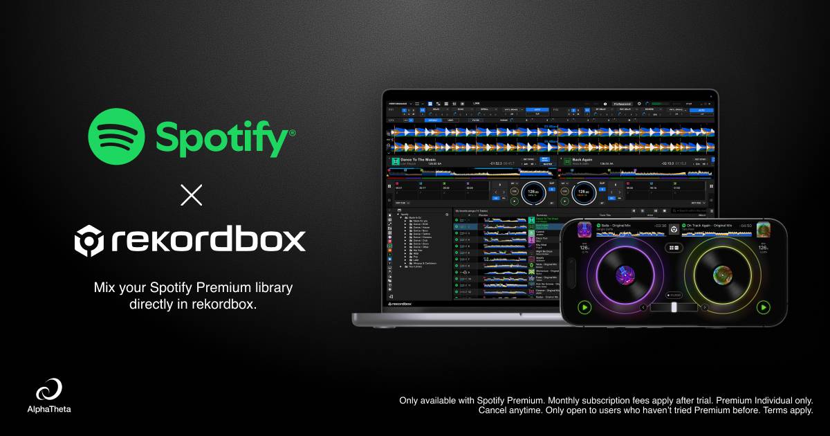 rekordbox mit Spotify 
