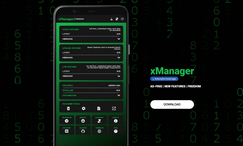 Seite von xManager