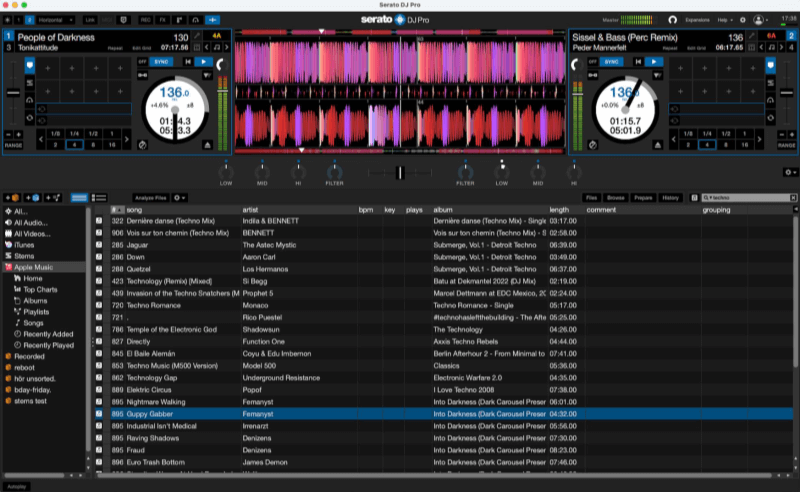 Serato DJ Pro mit Apple Music