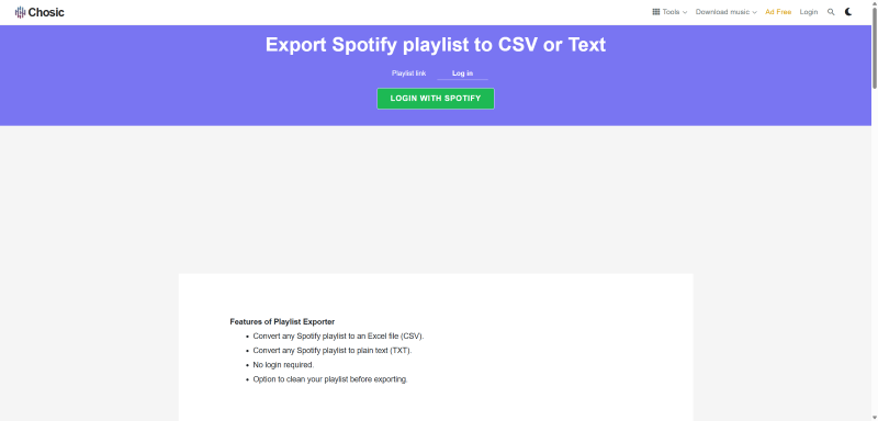 Sich mit Spotify Konto