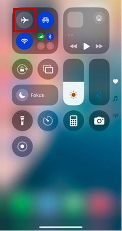 Smartphone Flugmodus aktivieren
