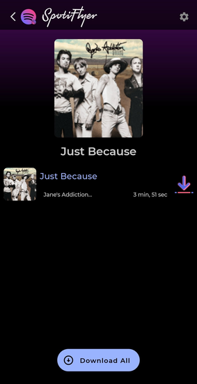 Bei SpotiFlyer Song von Spotify downloaden