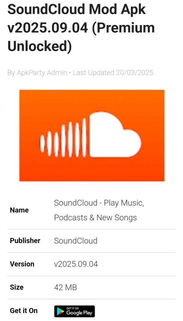 SoundCloud Mod APK