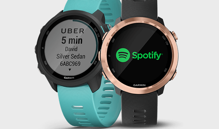 Spotify auf Garmin Watch