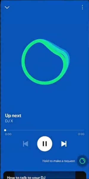 Spotify DJ-Modus suchen