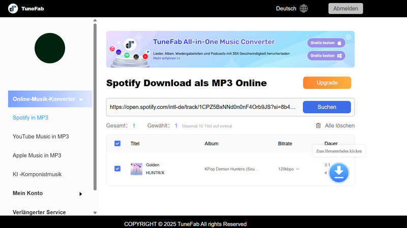 Spotify Lied downloaden