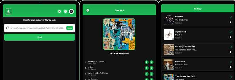 Spotify Playlist downloaden mit SpotDown