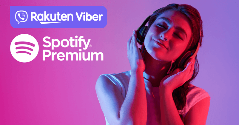 Spotify Premium kostenlos mit Rakuten Viber