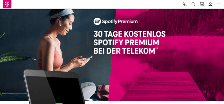 Spotify Premium kostenlos mit Telekom