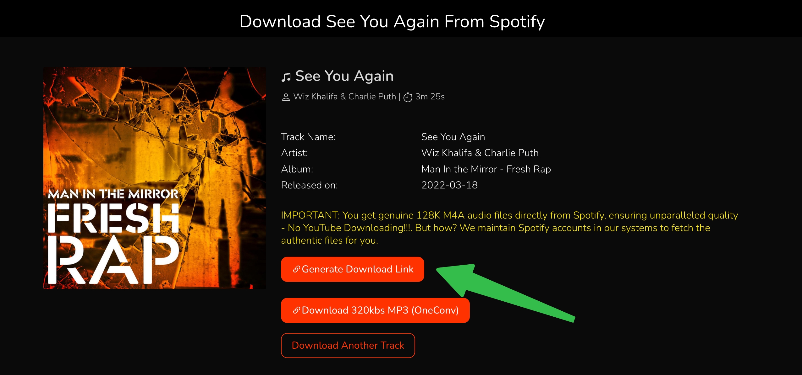 Spotify to MP3 mit SpotifySongDownloader downloaden