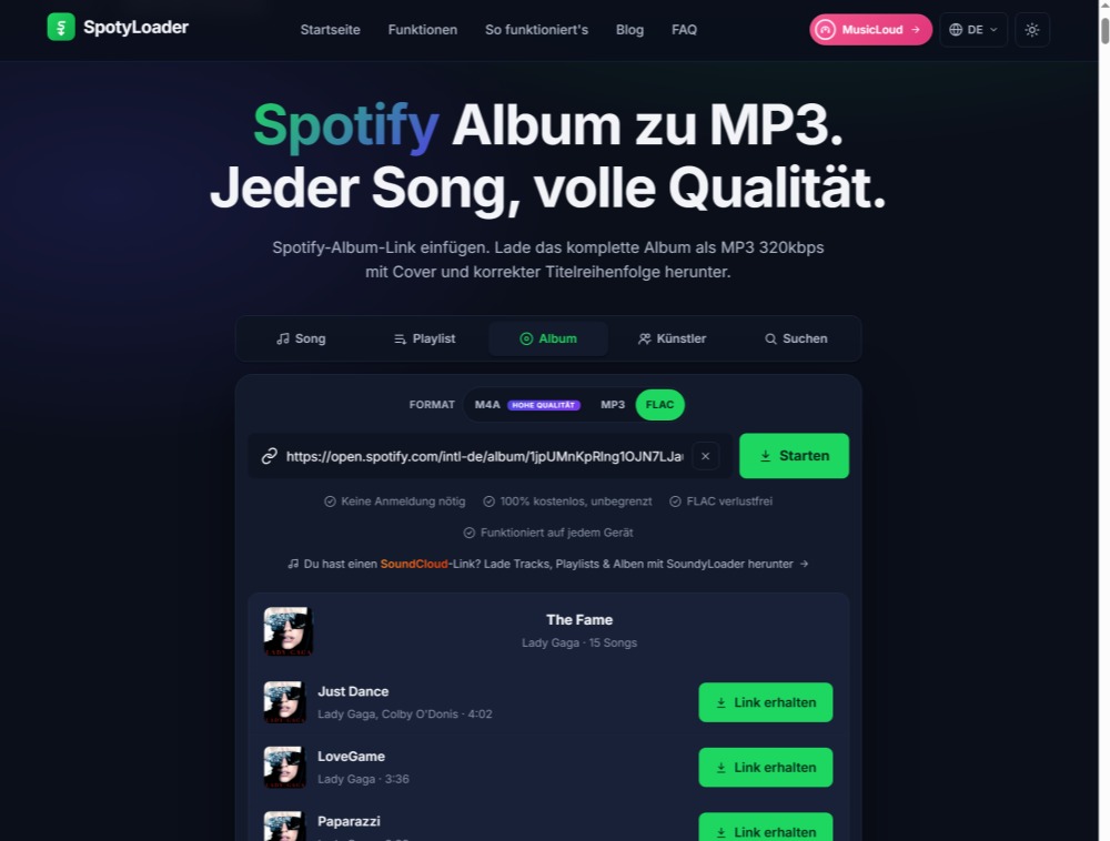 SpotyLoader Spotify Downloader