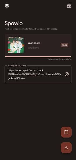 Spowlo Spotify Android Downloader