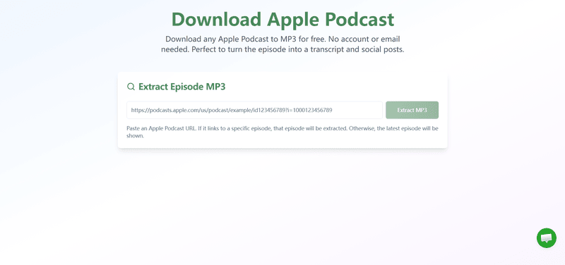 Swell AI Apple Podcast Downloader