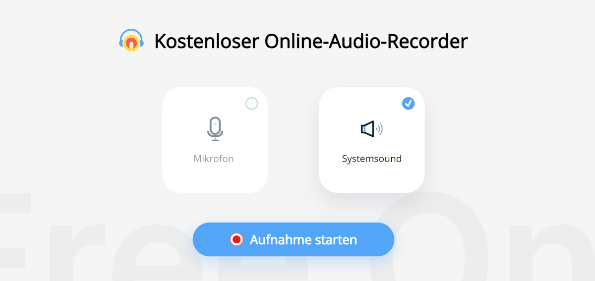 Systemsound aktivieren