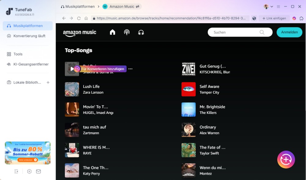 TuneFab Amazon Music Downloader
