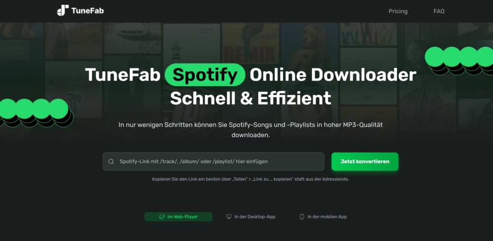 TuneFab Online öffnen