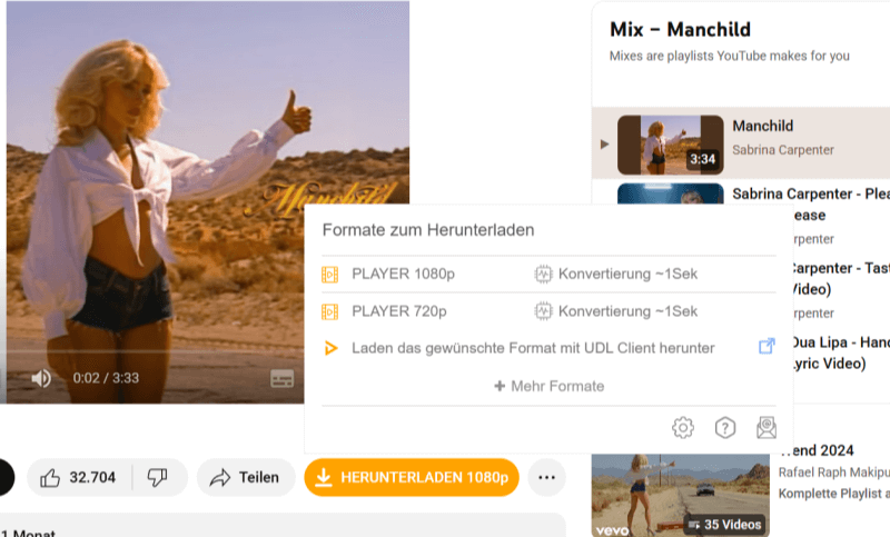 UDL YouTube Downloader