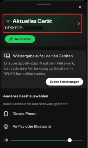 Verbundenen Geräte finden