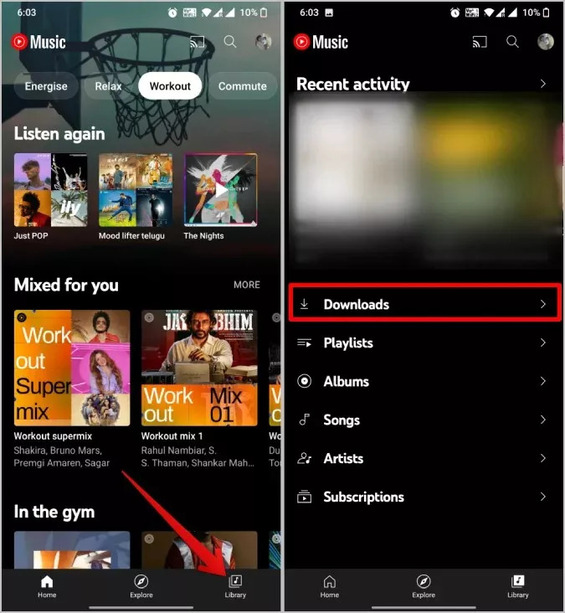 YouTube-Downloads auf Handy prüfen