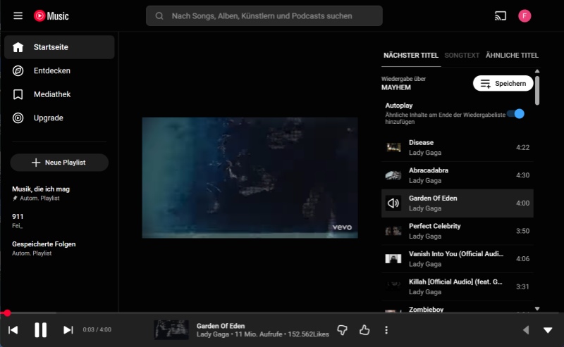 YouTube Music kostenlos nutzen