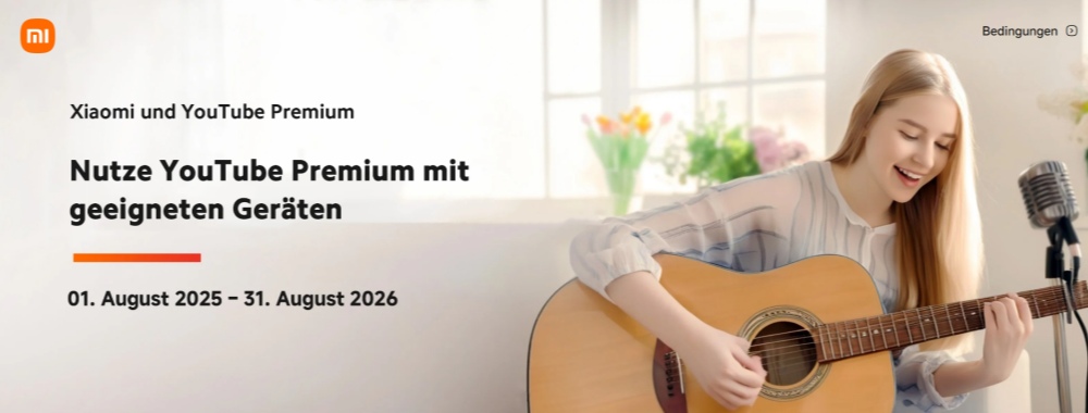 YouTube Premium kostenlos mit Xiaomi testen