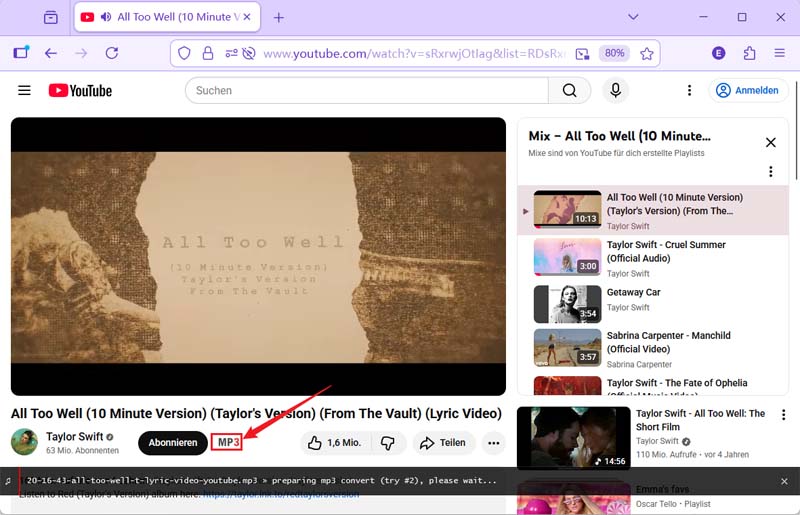 YouTube™ to MP3 von Skott