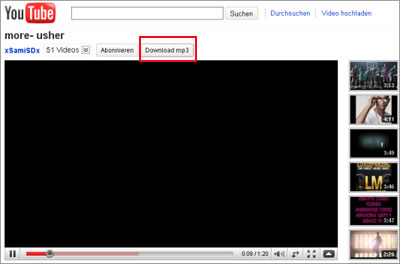 YouTubeMP3 in Firefox Mozilla ADD-ONS