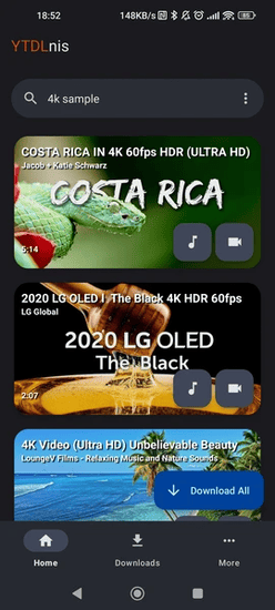 YTDLnis Spotify Android Downloader