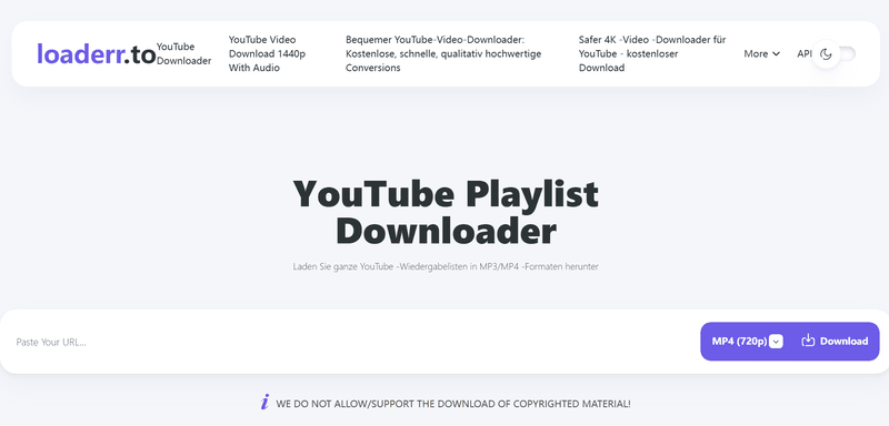 YTMP3 YouTube Playlist Downloader